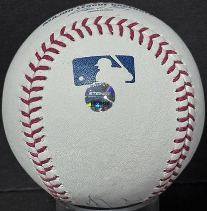 Vladimir Guerrero Signed Official MLB Baseball 2004 AL MVP Auto Steiner Angels