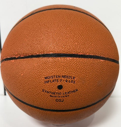 Magic Johnson Signed Spalding I/O USA Basketball HOF Lakers #32 Auto PSA COA