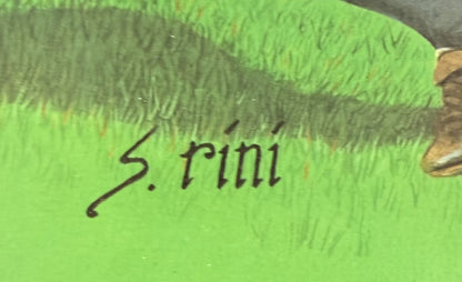 Mickey Mantle Whitey Ford Billy Martin Signed 19x25 Litho Framed Yankee Auto JSA