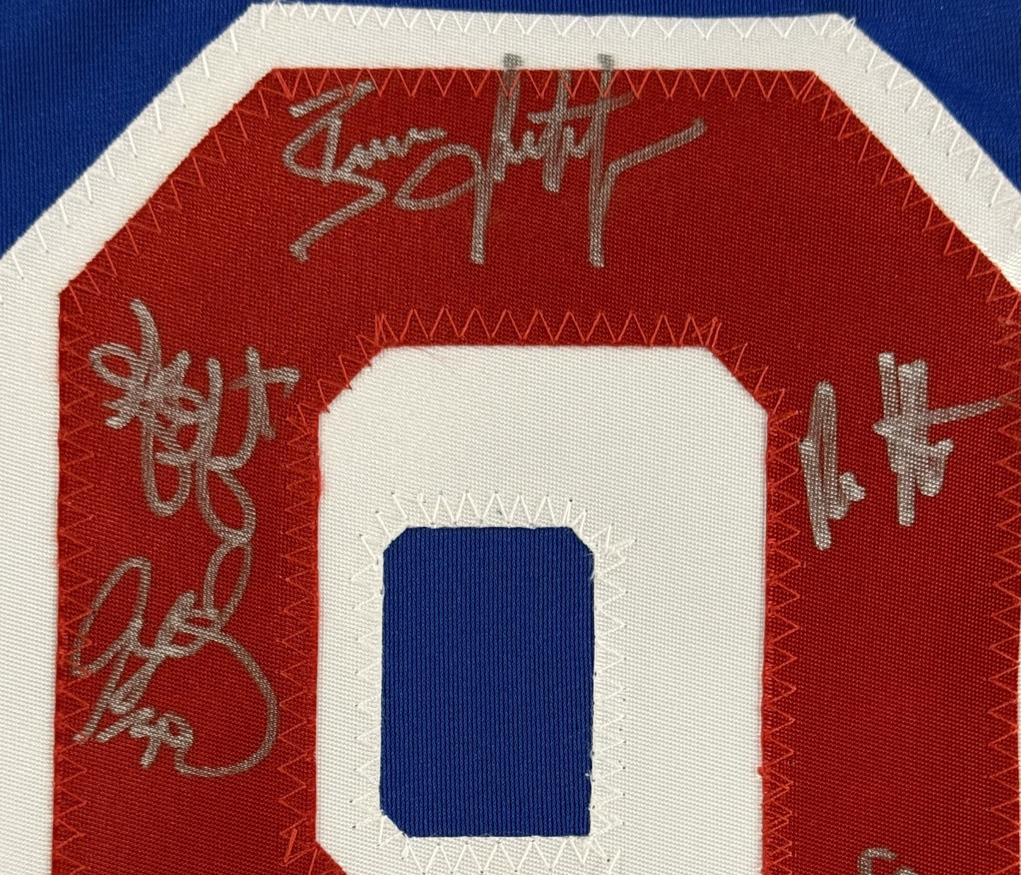 Ny Rangers 1994 Stanley Cup Team Signed Jersey 17 Auto Mark Messier Steiner Coa