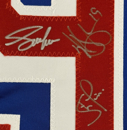 Ny Rangers 1994 Stanley Cup Team Signed Jersey 17 Auto Mark Messier Steiner Coa