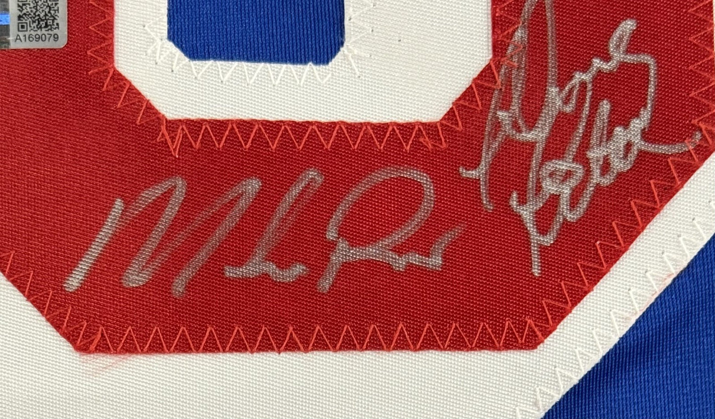 Ny Rangers 1994 Stanley Cup Team Signed Jersey 17 Auto Mark Messier Steiner Coa