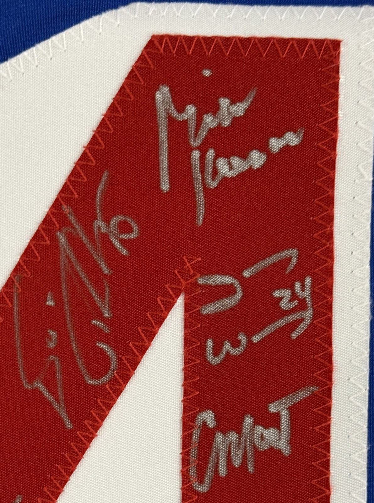Ny Rangers 1994 Stanley Cup Team Signed Jersey 17 Auto Mark Messier Steiner Coa