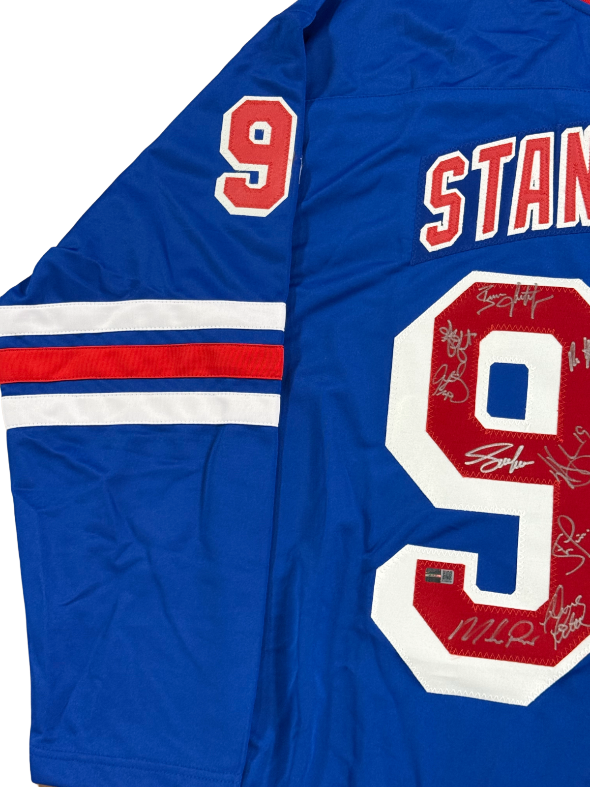 Ny Rangers 1994 Stanley Cup Team Signed Jersey 17 Auto Mark Messier Steiner Coa