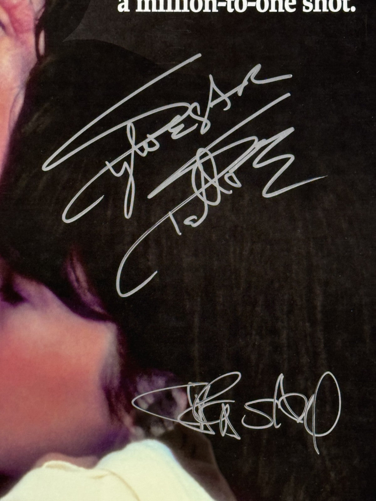 Sylvester Stallone & Talia Shire Signed 24x36 Rocky Poster Framed Auto ASI COA