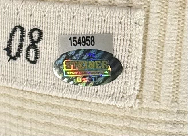 Andy Pettitte 2008 NY Yankees Game Used Worn Majestic Baseball Pants Steiner COA