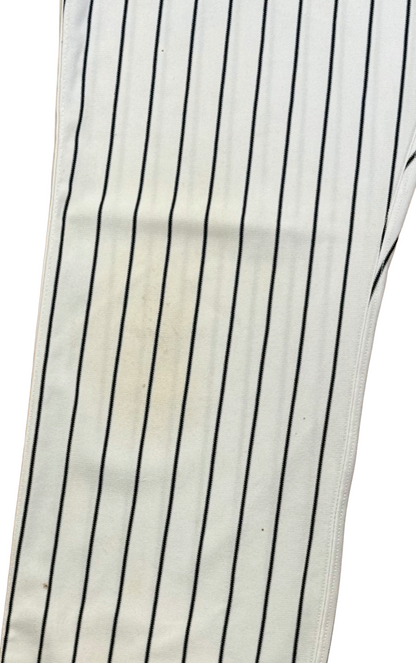 Andy Pettitte 2008 NY Yankees Game Used Worn Majestic Baseball Pants Steiner COA