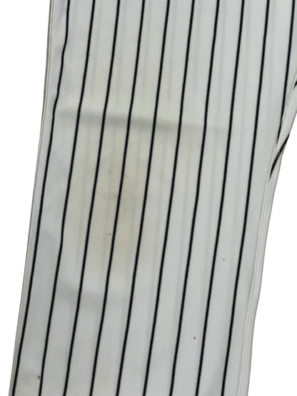 Andy Pettitte 2008 NY Yankees Game Used Worn Majestic Baseball Pants Steiner COA
