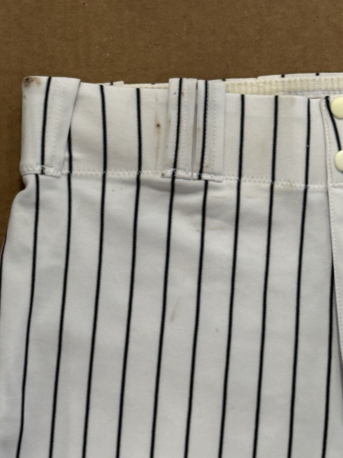 Andy Pettitte 2008 NY Yankees Game Used Worn Majestic Baseball Pants Steiner COA