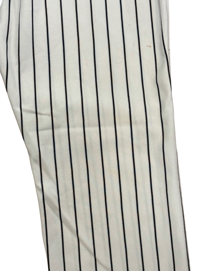 Andy Pettitte 2008 NY Yankees Game Used Worn Majestic Baseball Pants Steiner COA