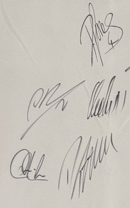 Man United Team Signed Nike Authentic Soccer Jersey 2011 Champs League Auto COA