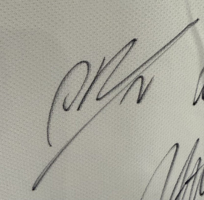 Man United Team Signed Nike Authentic Soccer Jersey 2011 Champs League Auto COA
