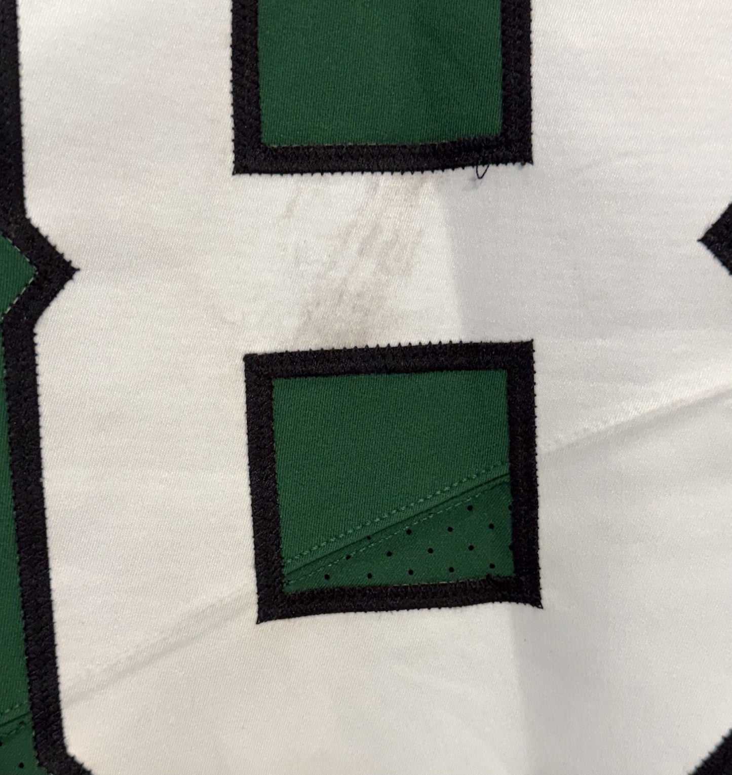 Chris Herndon Ny Jets Game Worn Used Nike 2020 Line Green Jersey Sz44 +6 Length