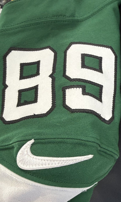 Chris Herndon Ny Jets Game Worn Used Nike 2020 Line Green Jersey Sz44 +6 Length