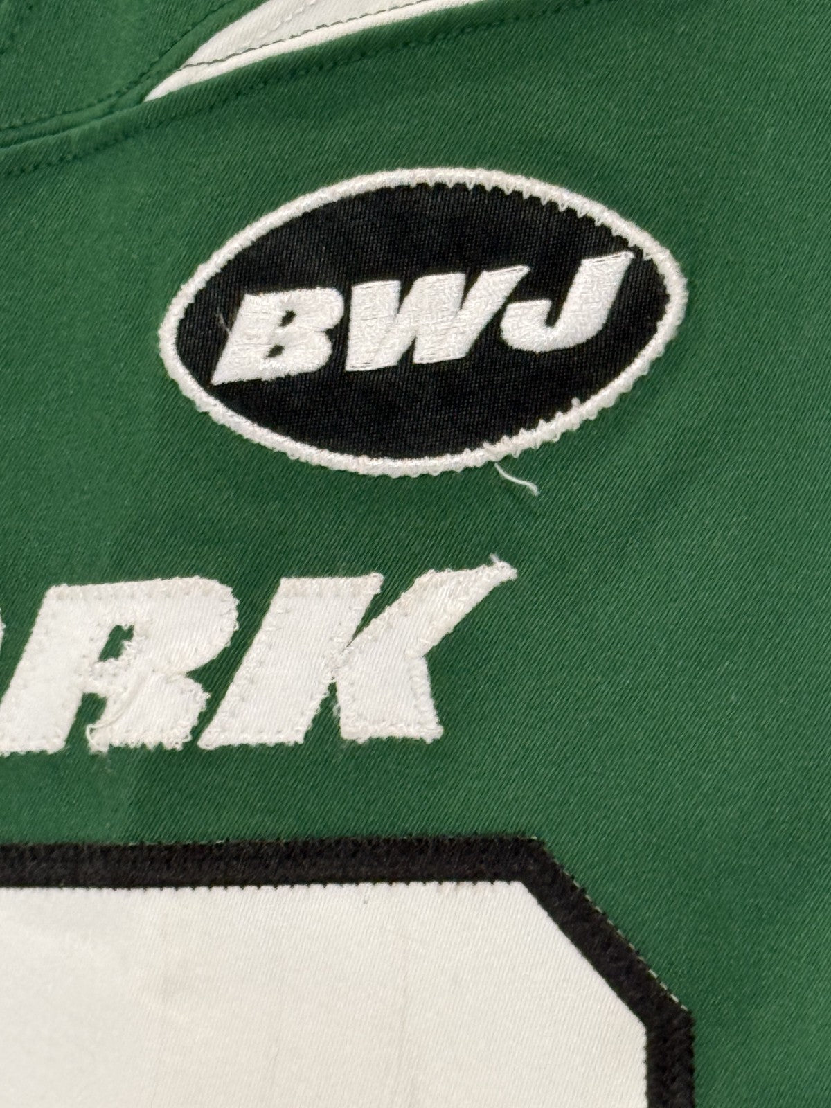 Chris Herndon Ny Jets Game Worn Used Nike 2020 Line Green Jersey Sz44 +6 Length