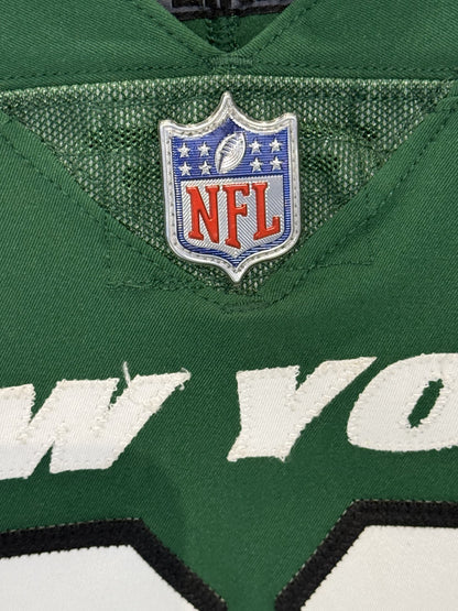 Chris Herndon Ny Jets Game Worn Used Nike 2020 Line Green Jersey Sz44 +6 Length