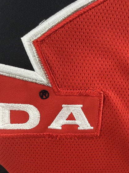 Eric Lindros Theo Fleury Signed Nike Team Canada Hockey Jersey Flyers Auto PSA