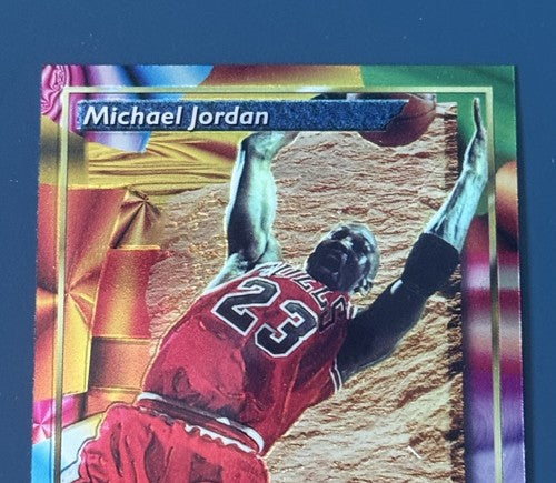 1993 Topps Finest Michael Jordan #1 Basketball Trading Card MINT HOF Bulls