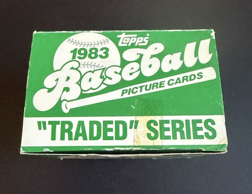 1983 Topps Traded Baseball Complete Set Box 1-132 Darryl Strawberry Rc