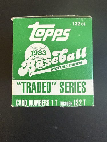 1983 Topps Traded Baseball Complete Set Box 1-132 Darryl Strawberry Rc