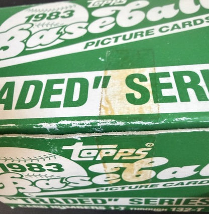 1983 Topps Traded Baseball Complete Set Box 1-132 Darryl Strawberry Rc