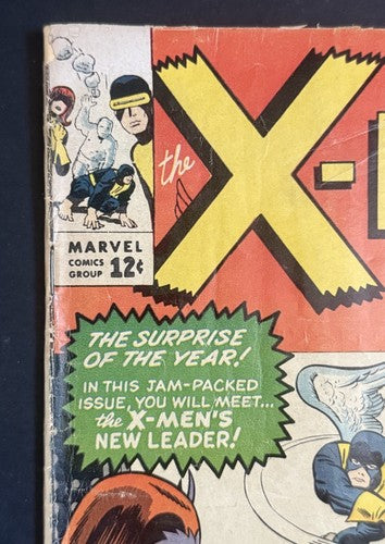 X-MEN #3 JACK KIRBY MARVEL 1ST APPEARANCE The BLOB Nice Shape 1964