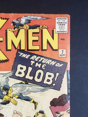 X-MEN #3 JACK KIRBY MARVEL 1ST APPEARANCE The BLOB Nice Shape 1964