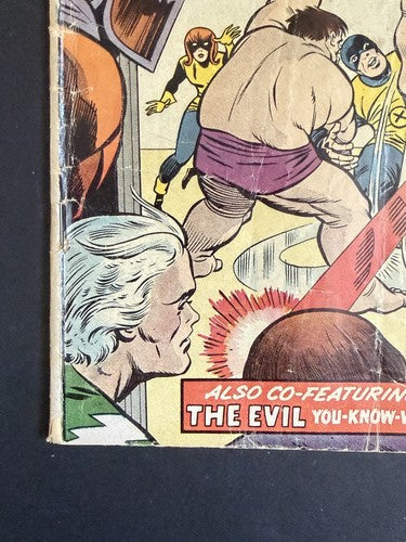 X-MEN #3 JACK KIRBY MARVEL 1ST APPEARANCE The BLOB Nice Shape 1964