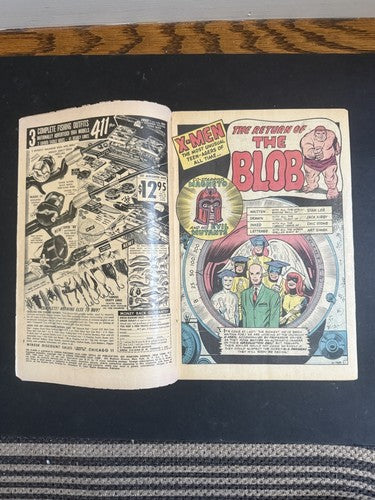 X-MEN #3 JACK KIRBY MARVEL 1ST APPEARANCE The BLOB Nice Shape 1964