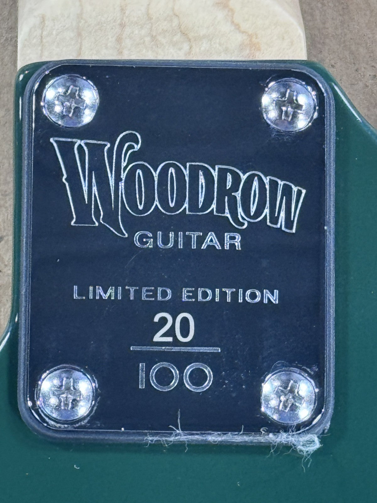 New York Jets Woodrow Northender Electric FS Guitar LE /100 Officially Licensed
