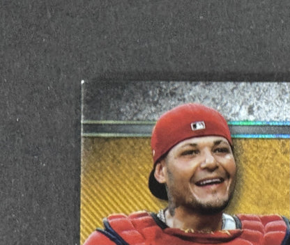 2024 Topps Triple Threads Yadier Molina Autograph Relic /9  #TTAR-YM4 Cardinals