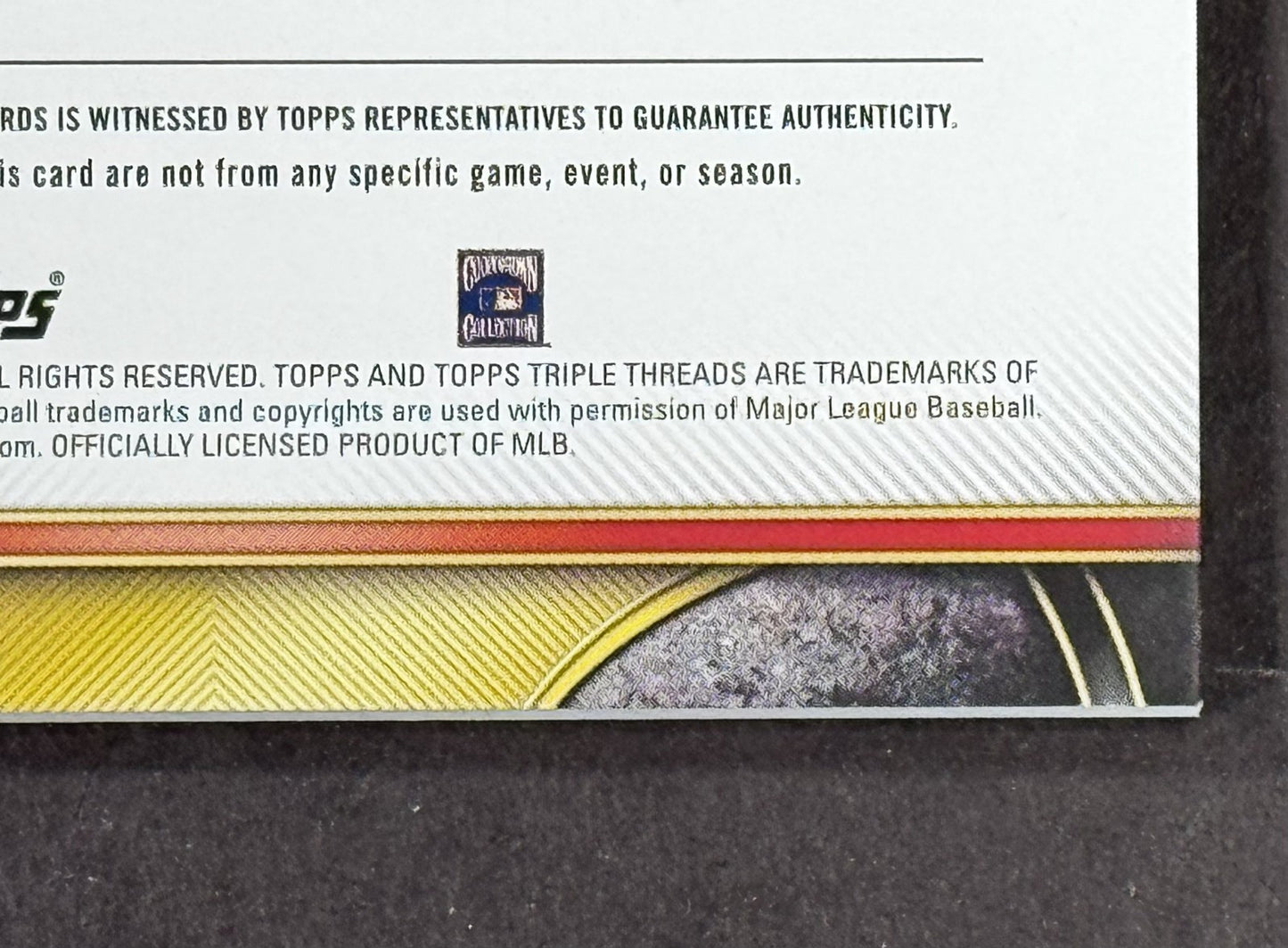 2024 Topps Triple Threads Yadier Molina Autograph Relic /9  #TTAR-YM4 Cardinals