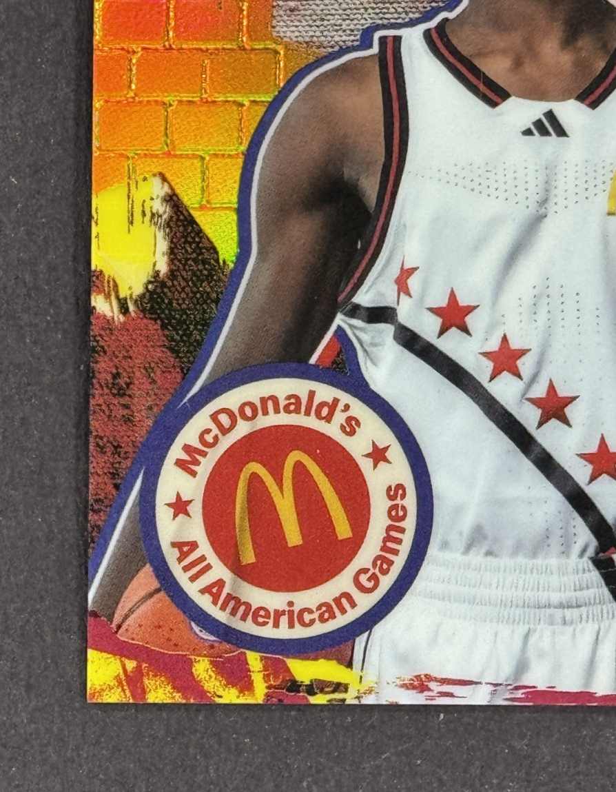 2025 Topps Mcdonalds All American AJ Dybantsa Top Recruits LE /25 #TP-7 BYU