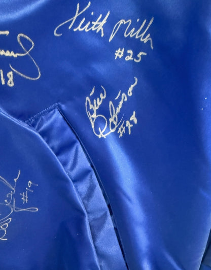1989 NY Mets Complete Team Signed Auth Starter Jacket Strawberry 29 Auto COA 1/1
