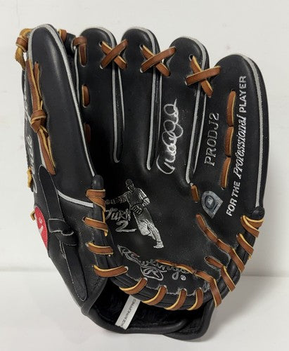 Derek Jeter Yankees Signed Rawlings Game Model Glove HOF Auto Steiner MLB Holo