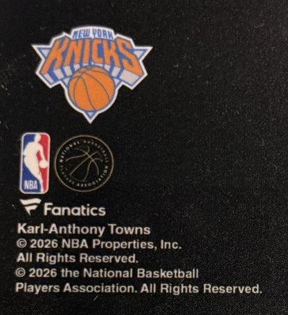 Karl Anthony Towns Signed 16x20 Framed Spotlight Photo NY Knicks Auto Fanatics