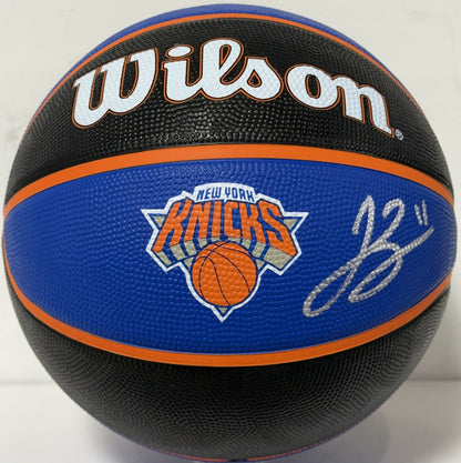Jalen Brunson Signed Wilson Tribute Basketball NY Knicks Autograph Fanatics COA