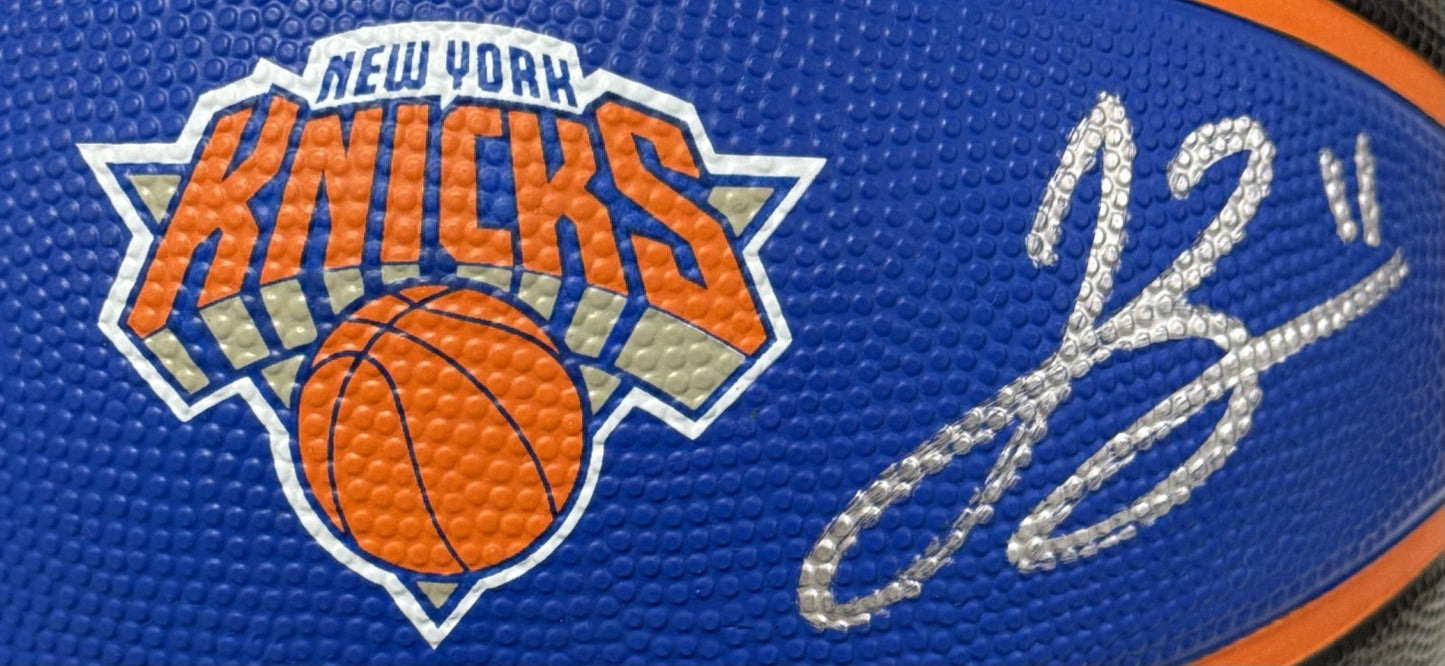 Jalen Brunson Signed Wilson Tribute Basketball NY Knicks Autograph Fanatics COA