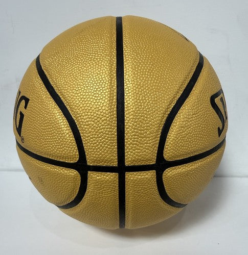 Stephen Curry Warriors Signed Official Gold Game Basketball MVP Auto BAS Coa