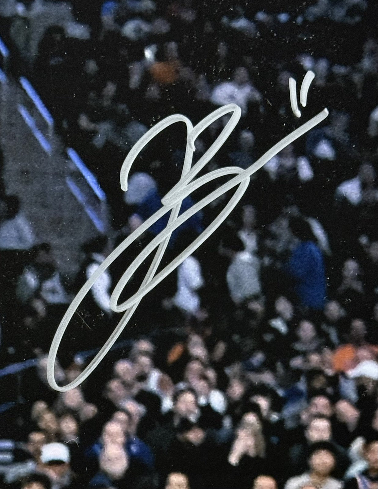 Jalen Brunson Signed 16x20 Framed Photo vs Wemby NY Knicks Finals MVP Fanatics
