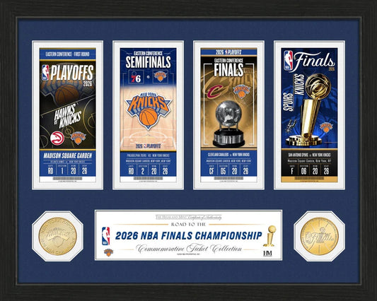 2026 NBA Finals NY Knicks Road To The Championship HM Ticket Collection Brunson