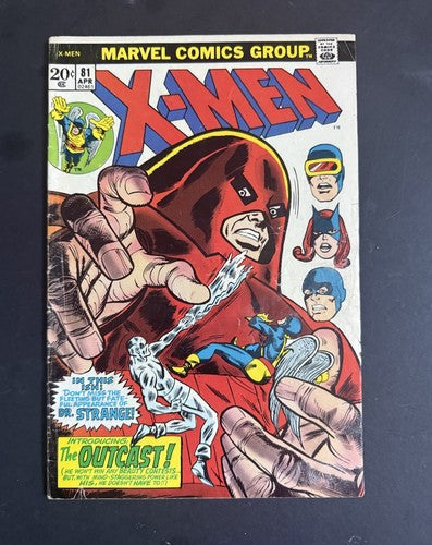 The X-Men #81 Marvel Comics April 1973 Introducing The Outcast
