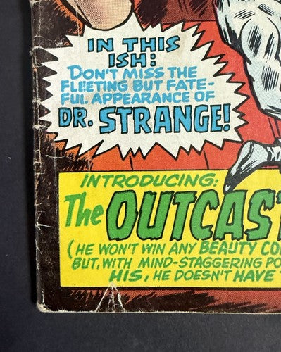 The X-Men #81 Marvel Comics April 1973 Introducing The Outcast