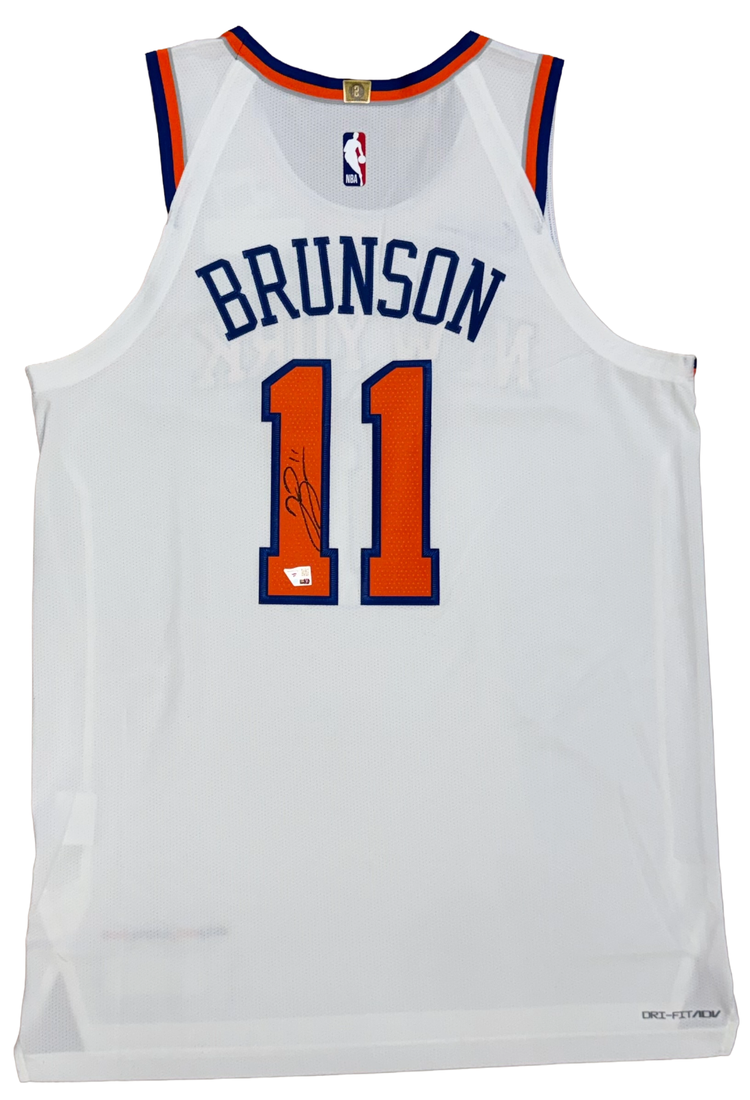 Jalen Brunson Signed Authentic Nike Association Jersey Knicks Auto Fanatics COA