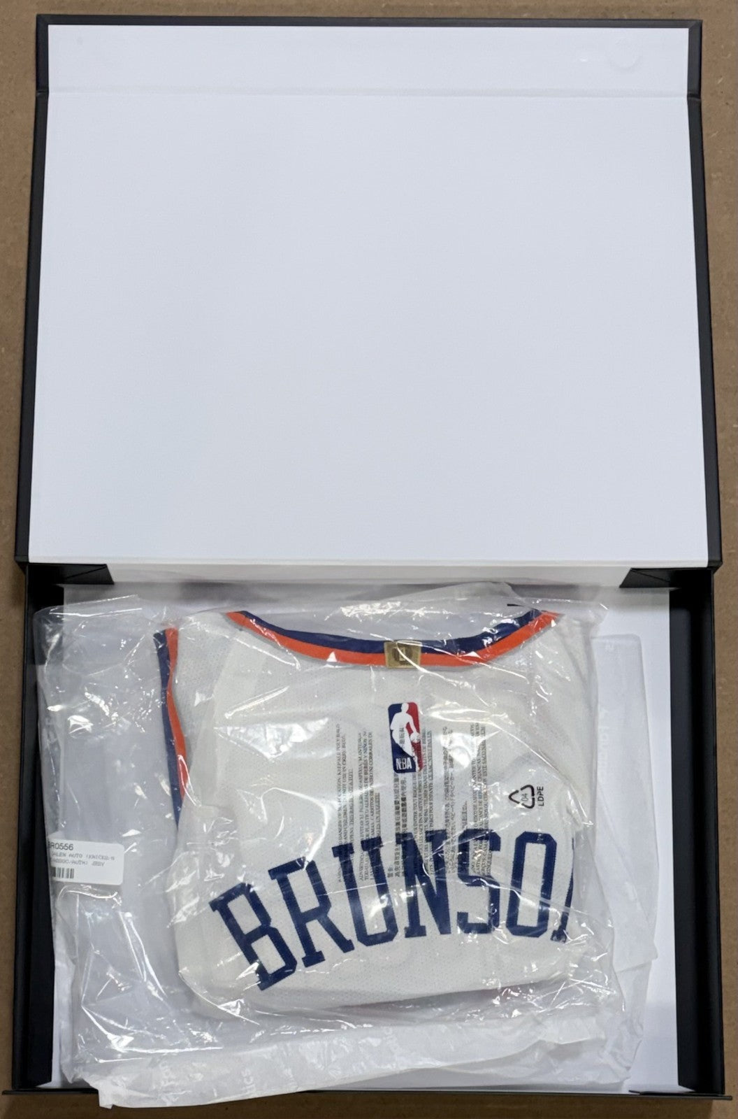 Jalen Brunson Signed Authentic Nike Association Jersey Knicks Auto Fanatics COA