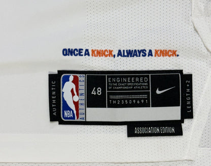 Jalen Brunson Signed Authentic Nike Association Jersey Knicks Auto Fanatics COA