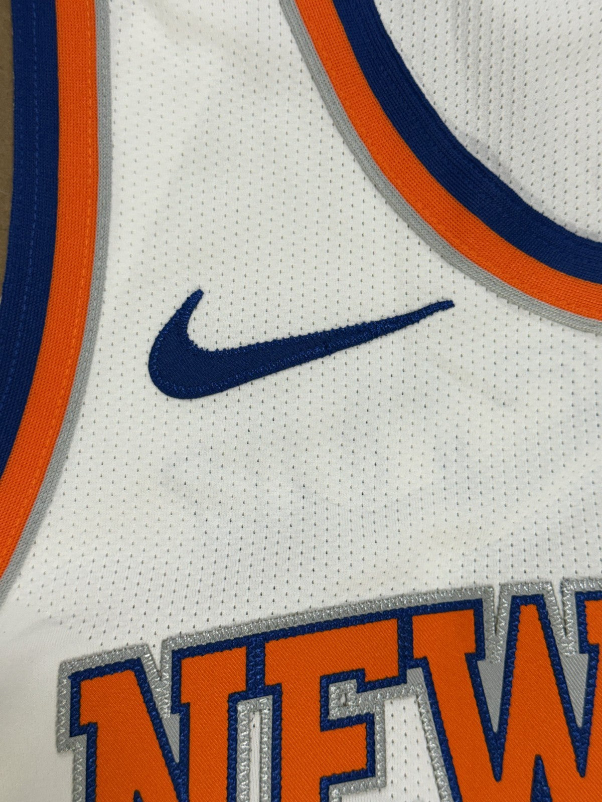 Jalen Brunson Signed Authentic Nike Association Jersey Knicks Auto Fanatics COA