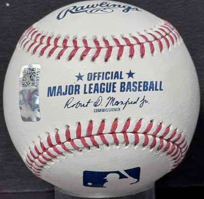 Ben Rice Signed Official MLB Baseball Ben Arroz Auto Steiner COA NY Yankees