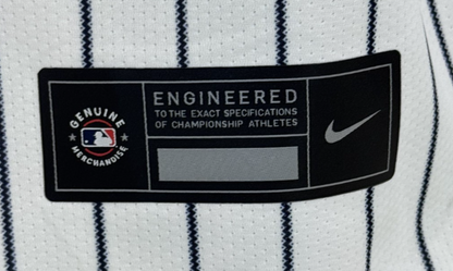 Ben Rice Signed New York Yankees #22 Nike Jersey Size XL 4 Stat Auto Steiner COA