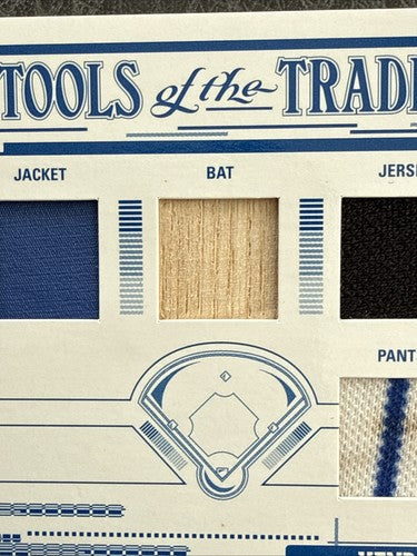 Rickey Henderson Ny Mets 2005 Tools of The Trade Game Used Bat Jersey Pants /100
